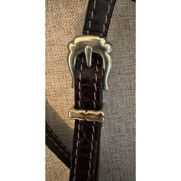 Brighton Leather Heart Wallet Organizer Crossbody Bag - Picture 7 of 10